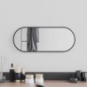 Miroir mural Noir 50x20 cm Ovale 556973556973