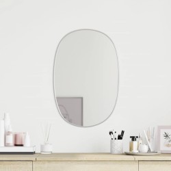 Miroir mural Argenté 50x35 cm 556975556975