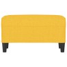 Banc Jaune clair 70x35x41 cm Tissu 556980556980