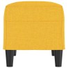 Banc Jaune clair 70x35x41 cm Tissu 556980556980