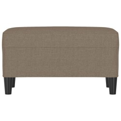 Banc Taupe 70x35x41 cm Tissu 556981556981