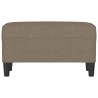 Banc Taupe 70x35x41 cm Tissu 556981556981