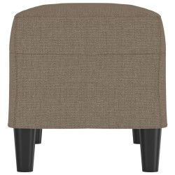 Banc Taupe 70x35x41 cm Tissu 556981556981