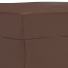 Banc Marron 70x35x41 cm Similicuir 556982556982