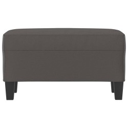 Banc Gris 70x35x41 cm Similicuir 556983556983
