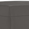 Banc Gris 70x35x41 cm Similicuir 556983556983