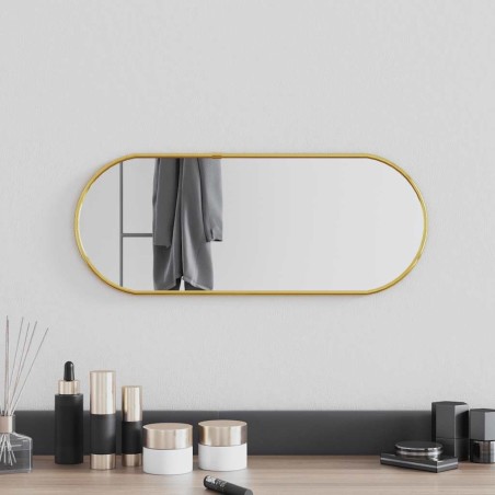 Miroir mural Doré 50x20 cm Ovale 556989556989