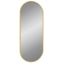 Miroir mural Doré 50x20 cm Ovale 556989556989