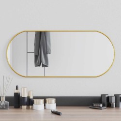 Miroir mural Doré 70x30 cm Ovale 556990556990