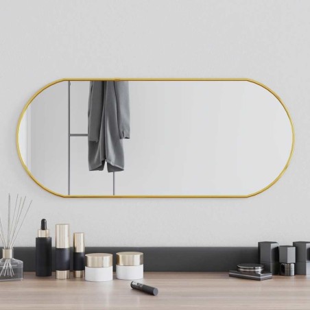 Miroir mural Doré 70x30 cm Ovale 556990556990