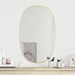 Miroir mural Doré 70x45 cm 556992556992