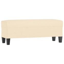 Banc Crème 100x35x41 cm Tissu 557001557001