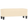 Banc Crème 100x35x41 cm Tissu 557001557001