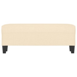 Banc Crème 100x35x41 cm Tissu 557001557001