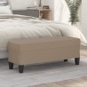 Banc Cappuccino 100x35x41 cm Similicuir 557002557002