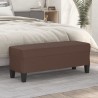 Banc Marron 100x35x41 cm Similicuir 557003557003