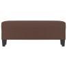 Banc Marron 100x35x41 cm Similicuir 557003557003