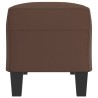 Banc Marron 100x35x41 cm Similicuir 557003557003