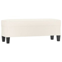 Banc Crème 100x35x41 cm Similicuir 557006557006