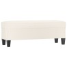 Banc Crème 100x35x41 cm Similicuir 557006557006