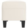 Banc Crème 100x35x41 cm Similicuir 557006557006