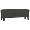 Banc Gris foncé 100x35x41 cm Tissu microfibre 557009557009