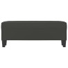 Banc Gris foncé 100x35x41 cm Tissu microfibre 557009557009