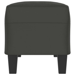 Banc Gris foncé 100x35x41 cm Tissu microfibre 557009557009