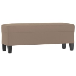 Banc Taupe 100x35x41 cm Tissu microfibre 557010557010