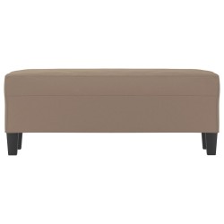 Banc Taupe 100x35x41 cm Tissu microfibre 557010557010