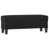 Banc Noir 100x35x41 cm Similicuir 557011557011
