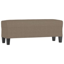 Banc Taupe 100x35x41 cm Tissu 557012557012
