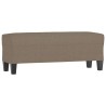 Banc Taupe 100x35x41 cm Tissu 557012557012