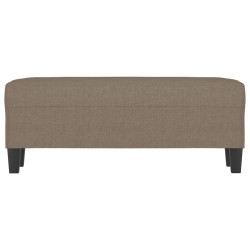 Banc Taupe 100x35x41 cm Tissu 557012557012