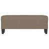 Banc Taupe 100x35x41 cm Tissu 557012557012