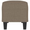 Banc Taupe 100x35x41 cm Tissu 557012557012