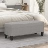 Banc Gris clair 100x35x41 cm Tissu 557014557014