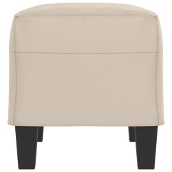 Banc Crème 70x35x41 cm Tissu microfibre 557015557015