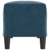 Banc Bleu 100x35x41 cm Velours 557016557016
