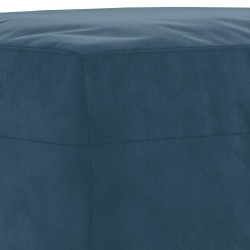 Banc Bleu 100x35x41 cm Velours 557016557016