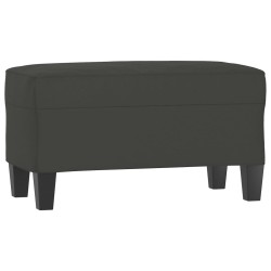 Banc Gris foncé 70x35x41 cm Tissu microfibre 557017557017