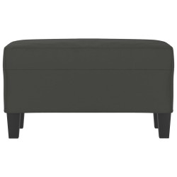 Banc Gris foncé 70x35x41 cm Tissu microfibre 557017557017