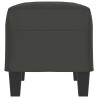Banc Gris foncé 70x35x41 cm Tissu microfibre 557017557017