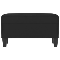 Banc Noir 70x35x41 cm Tissu microfibre 557019557019