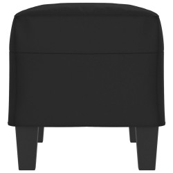 Banc Noir 70x35x41 cm Tissu microfibre 557019557019