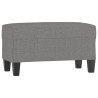 Banc Gris foncé 70x35x41 cm Tissu 557023557023