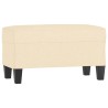 Banc Crème 70x35x41 cm Tissu 557024557024
