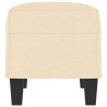 Banc Crème 70x35x41 cm Tissu 557024557024