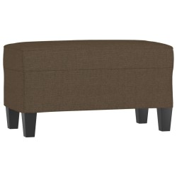 Banc Marron 70x35x41 cm Tissu 557025557025