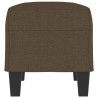 Banc Marron 70x35x41 cm Tissu 557025557025